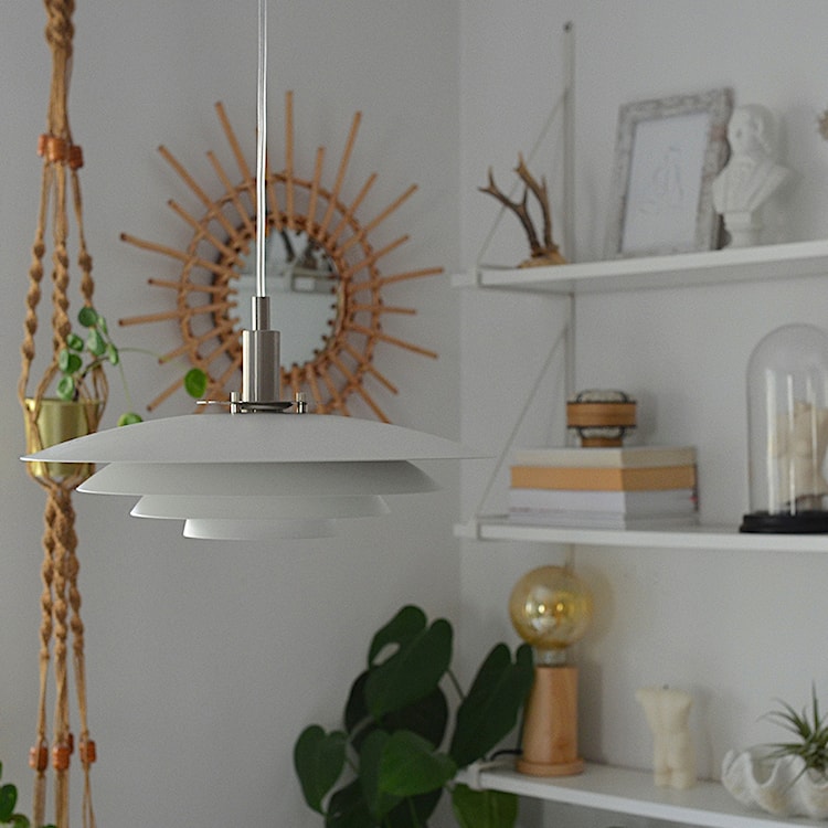 Lampa wisząca Bretagne biała  - zdjęcie 5