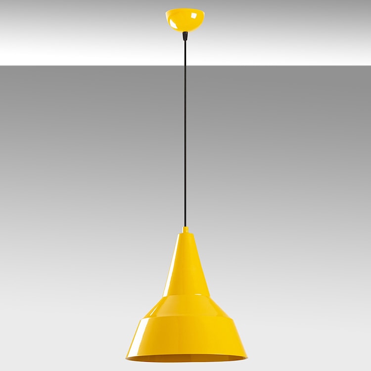 Lampa sufitowa Ardulace średnica 30 cm żółta  - zdjęcie 7