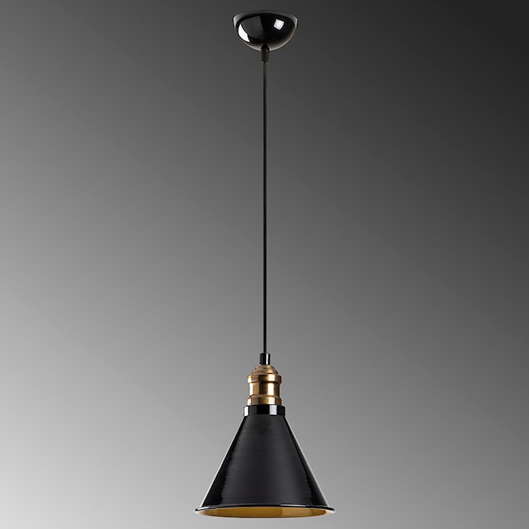 Lampa wisząca Umerta średnica 19 cm czarna  - zdjęcie 15