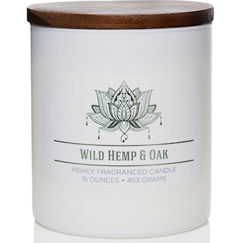 Świeca sojowa zapachowa Colonial Candle Wild Hemp & Oak 453 g