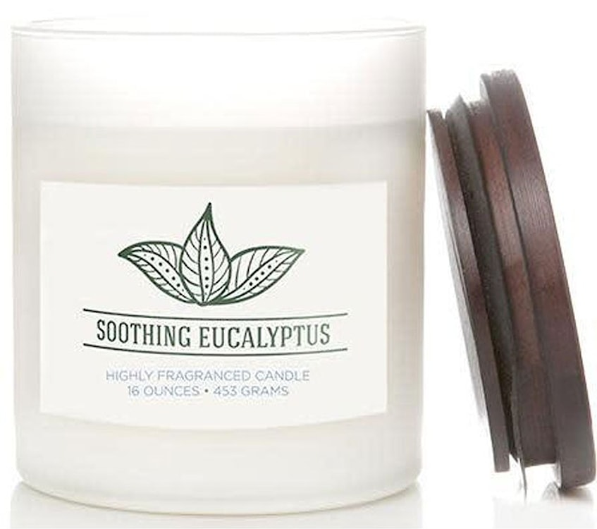 Świeca sojowa zapachowa Colonial Candle Soothing Eucalyptus 453 g  - zdjęcie 2