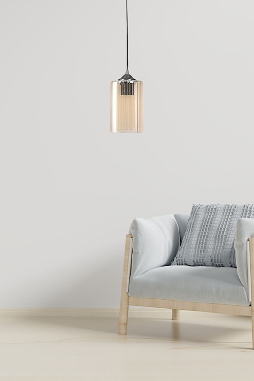Lampa wisząca Pultip miodowa  - zdjęcie 2