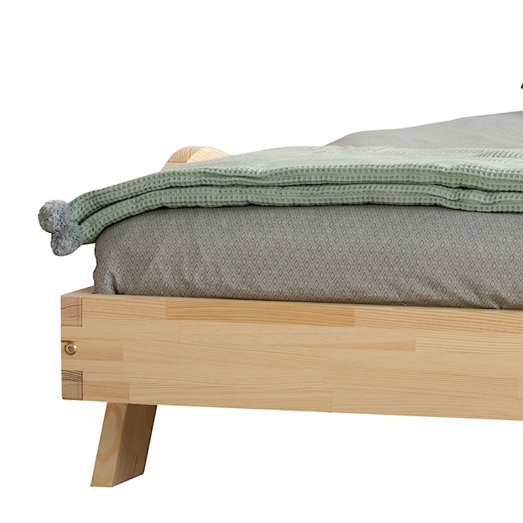Łóżko Sabris młodzieżowe z drewna 90x140 cm  - zdjęcie 8