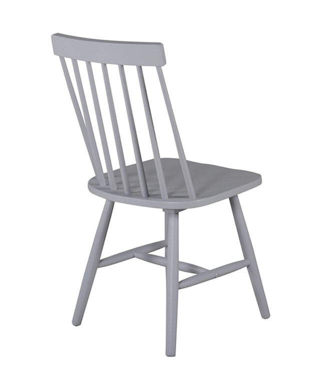 Krzesło drewniane Mowelly szare  - zdjęcie 8