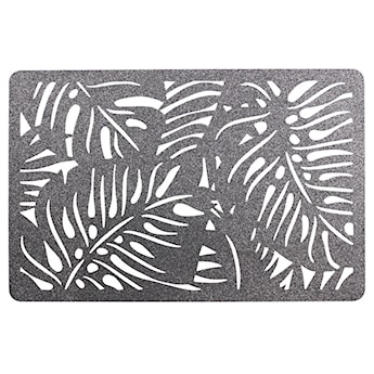 Podkładka pod talerz Neongelb 43x28 cm srebrna