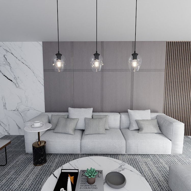 Lampa wisząca Istar czarna z transparentnym kloszem x1  - zdjęcie 3