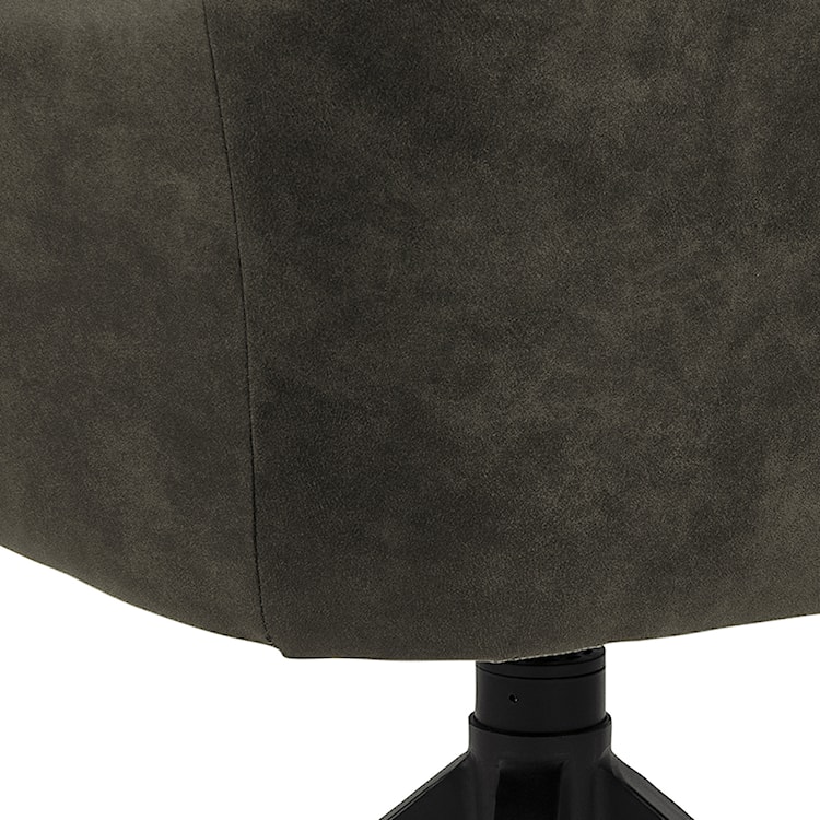 Krzesło tapicerowane obrotowe Hongor ciemnozielone  - zdjęcie 10