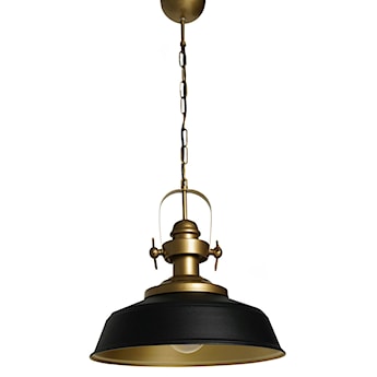 Lampa wisząca Crawae średnica 35 cm czarno-złota