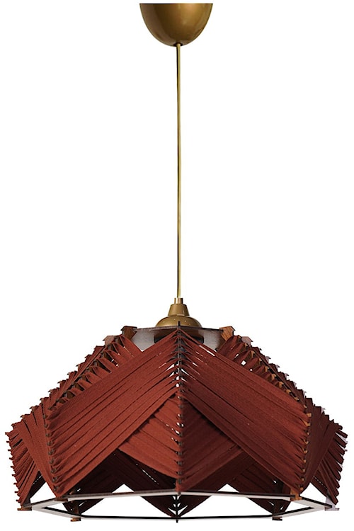 Lampa wisząca Rollija średnica 35 cm miedziana