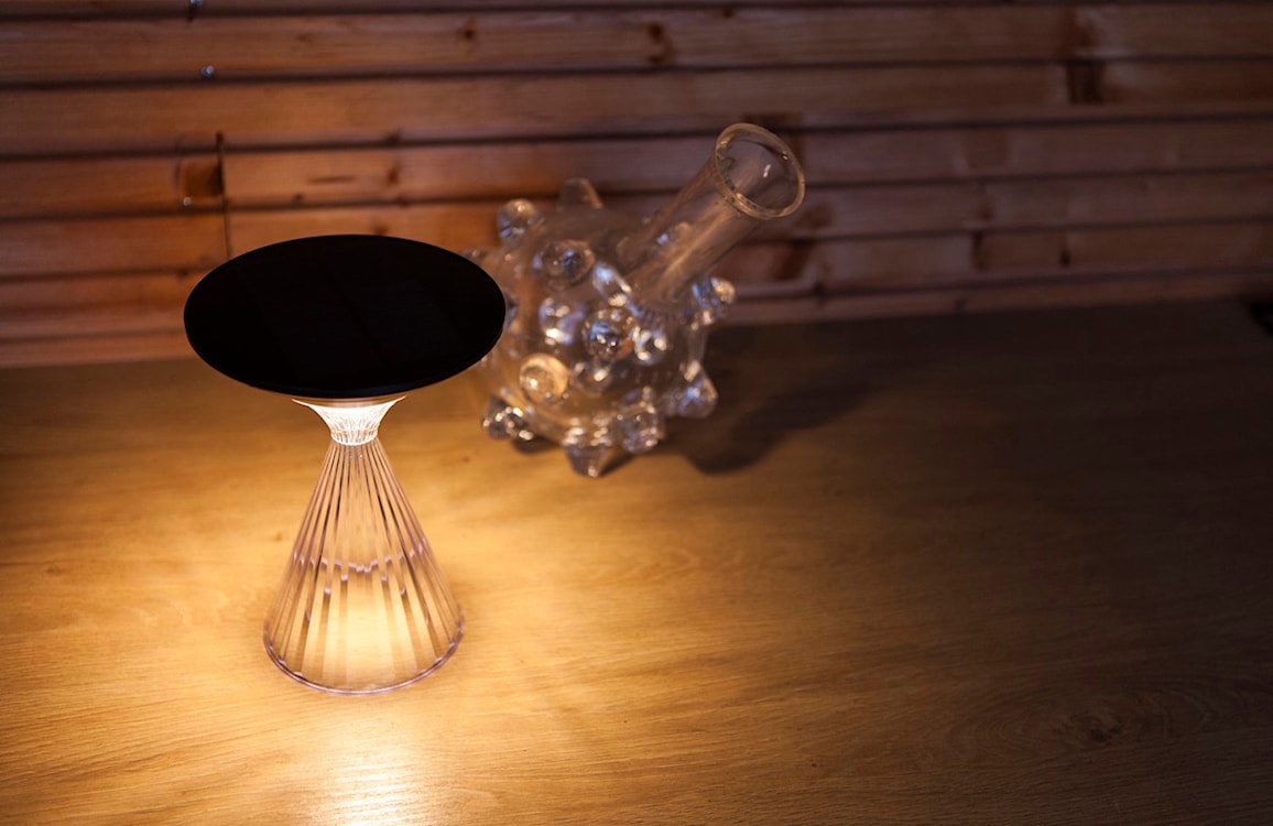 Lampa ogrodowa Miyi LED solarna czarna  - zdjęcie 2
