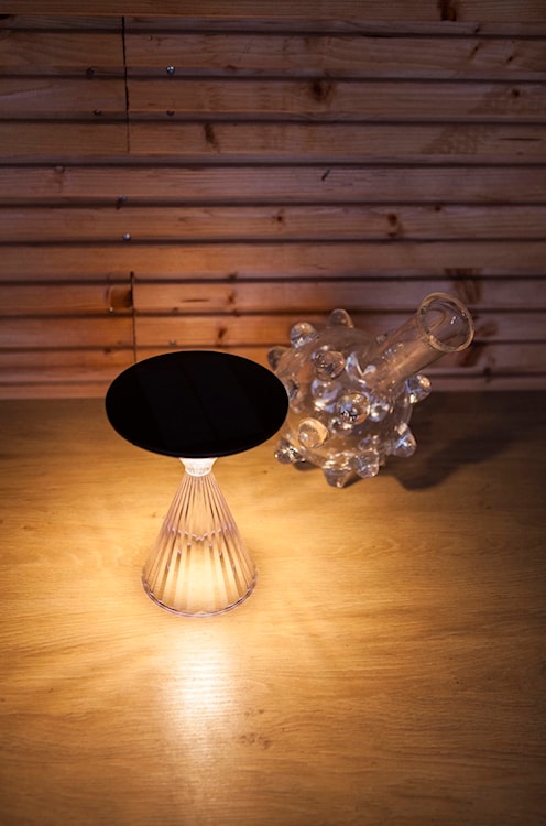 Lampa ogrodowa Miyi LED solarna czarna  - zdjęcie 3