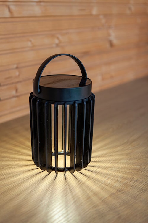 Lampa ogrodowa Kozy LED solarna czarna  - zdjęcie 2