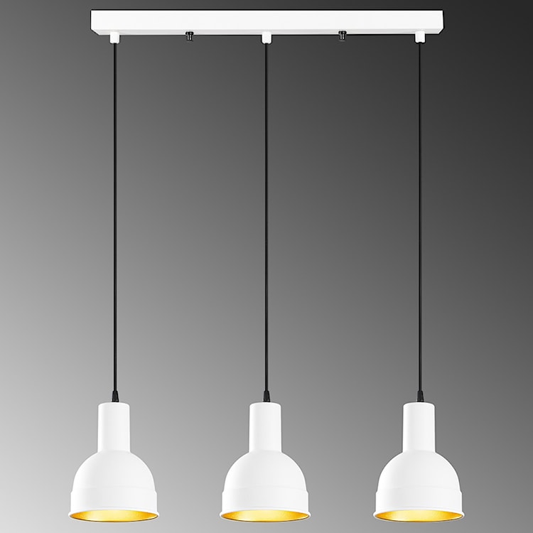 Lampa wisząca Watleva x3 biała  - zdjęcie 3