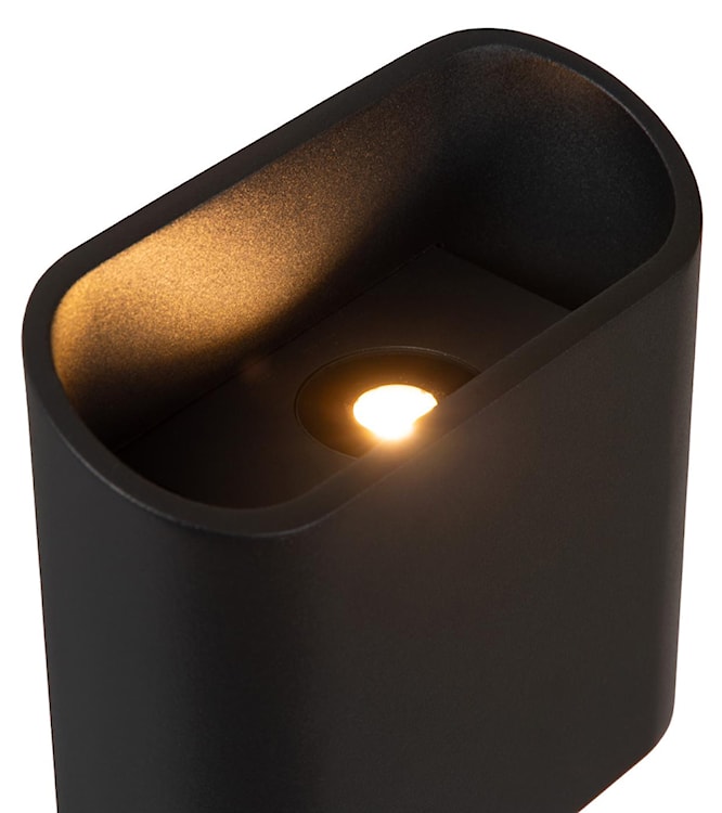 Kinkiet zewnętrzny Atila LED x2 czarny  - zdjęcie 3