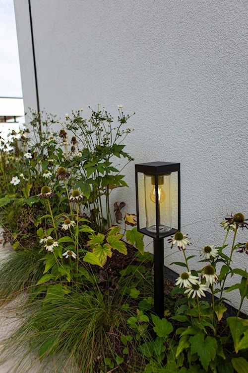 Lampa ogrodowa Flair LED solarna czarna  - zdjęcie 2