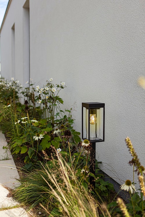 Lampa ogrodowa Flair LED solarna czarna  - zdjęcie 5