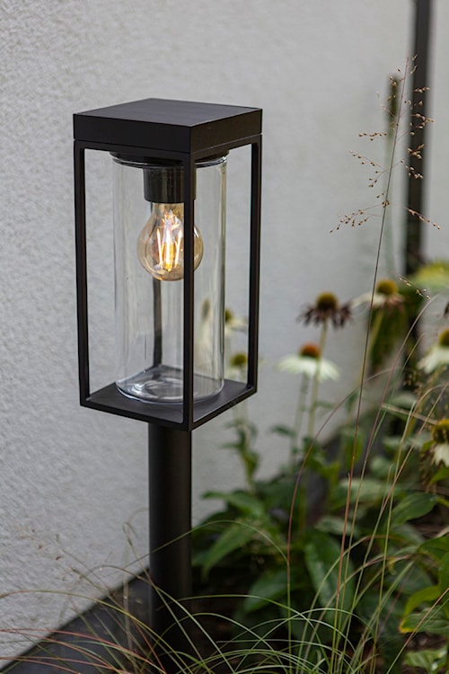 Lampa ogrodowa Flair LED solarna czarna  - zdjęcie 6