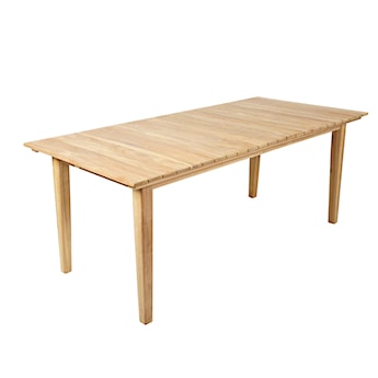 Stół ogrodowy Raryle 200x90 cm z drewna tekowego