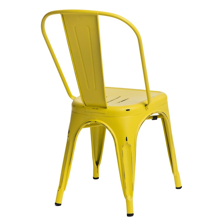 Krzesło Paris Antique żółte  - zdjęcie 6