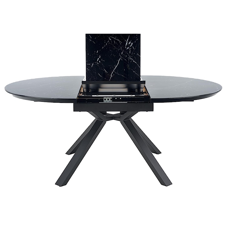 Stół rozkładany Obstatly 130-180x130 cm marmur  - zdjęcie 8