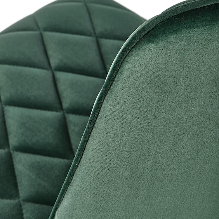 Krzesło tapicerowane Dreasies zielone  - zdjęcie 7