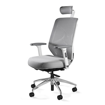 Fotel ergonomiczny Hero II biały / szary