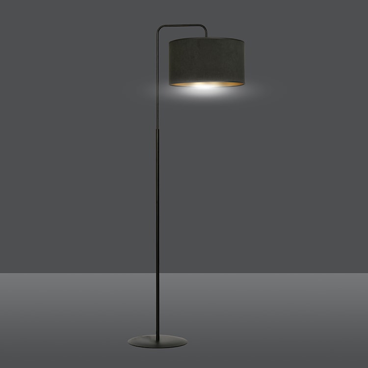 Lampa podłogowa Hellid 150 cm czarna  - zdjęcie 4