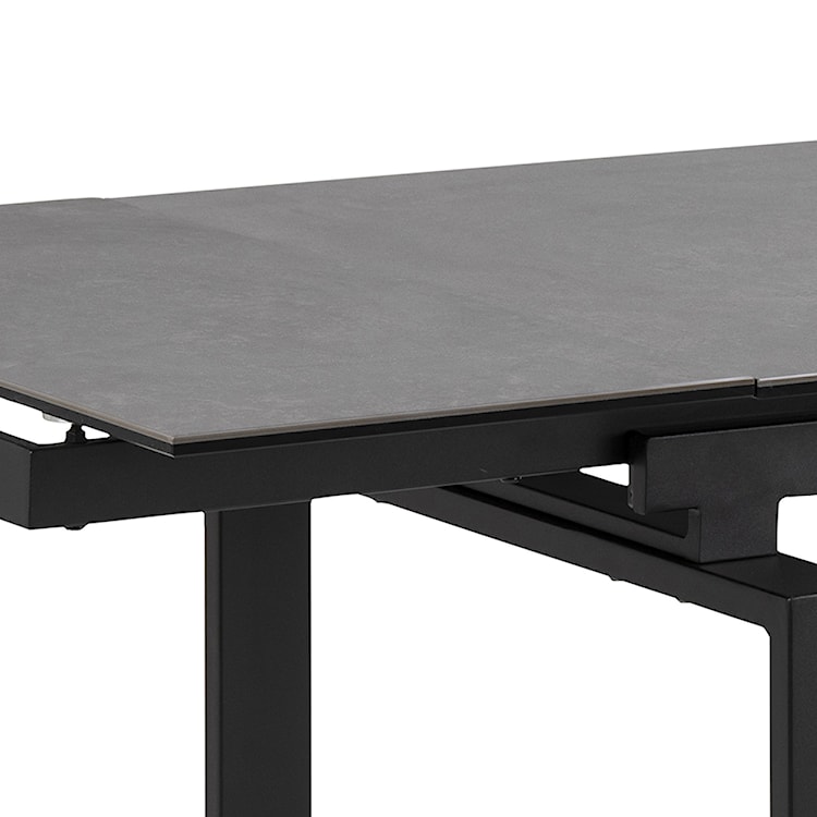 Stół rozkładany Ediazo 160-240x85 cm czarny  - zdjęcie 9