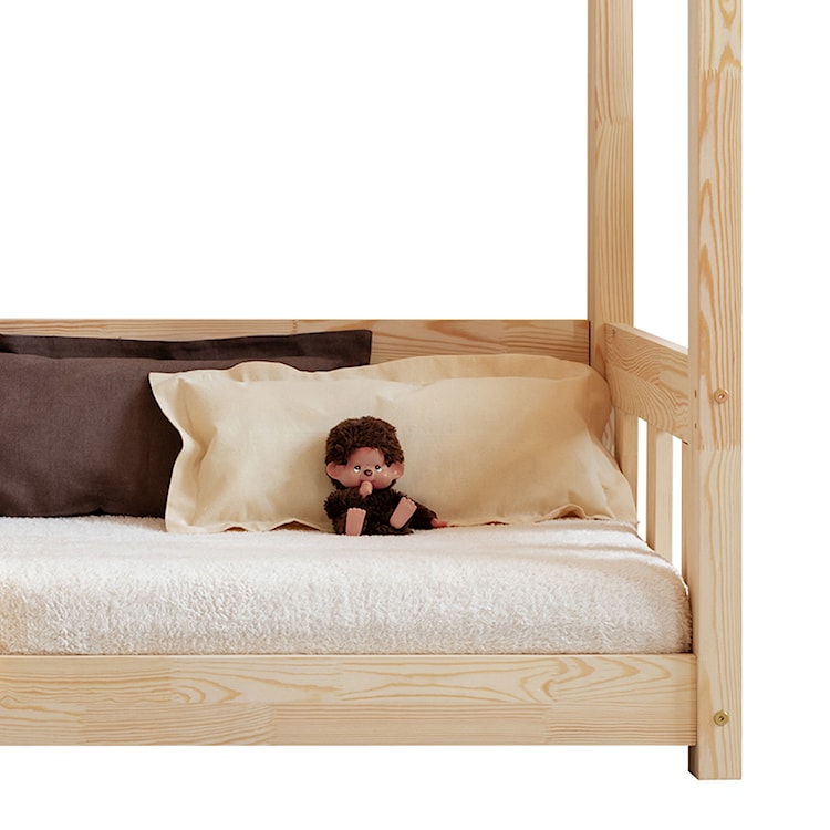 Łóżko Mallory domek dziecięcy z drewna 80x200 cm  - zdjęcie 6