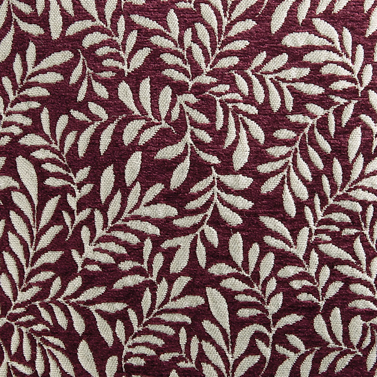 Poduszka dekoracyjna Fybbion 30x50 cm burgundowa z wzorem  - zdjęcie 2
