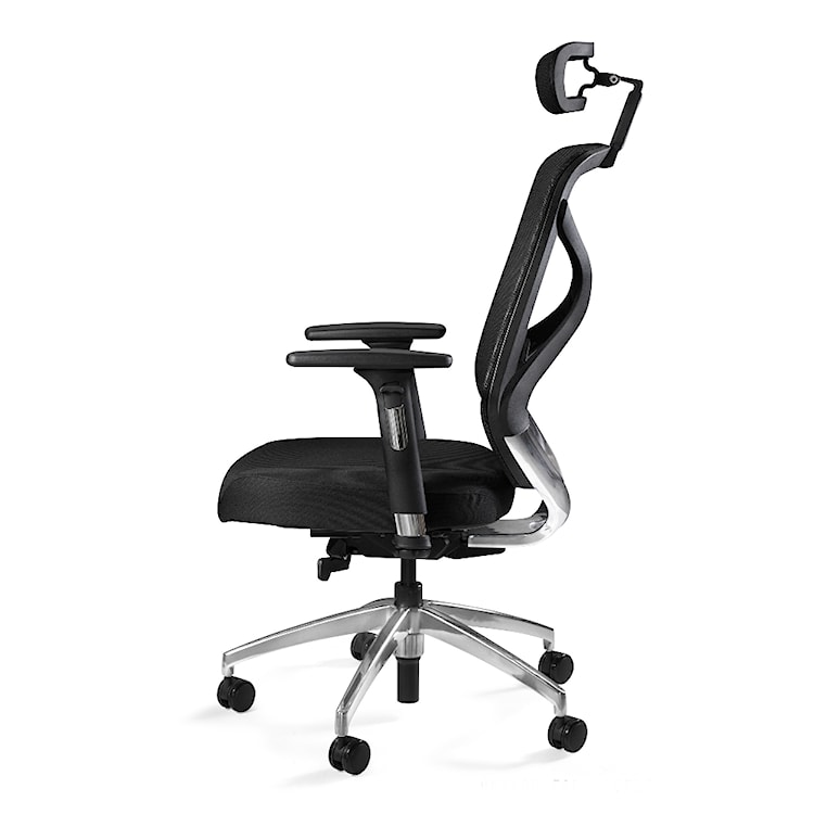 Fotel ergonomiczny Hero II biały / szary  - zdjęcie 3