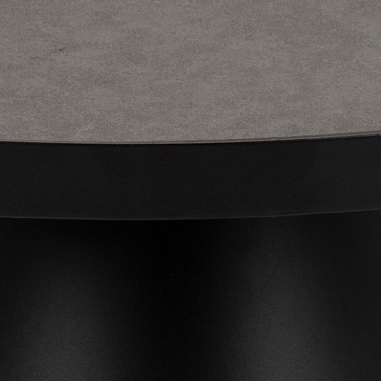 Stolik kawowy Merque ceramiczny retro średnica 66 cm  - zdjęcie 11