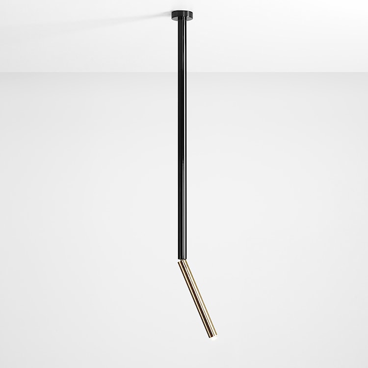 Lampa sufitowa Pipilo czarna długość 82 cm  - zdjęcie 3