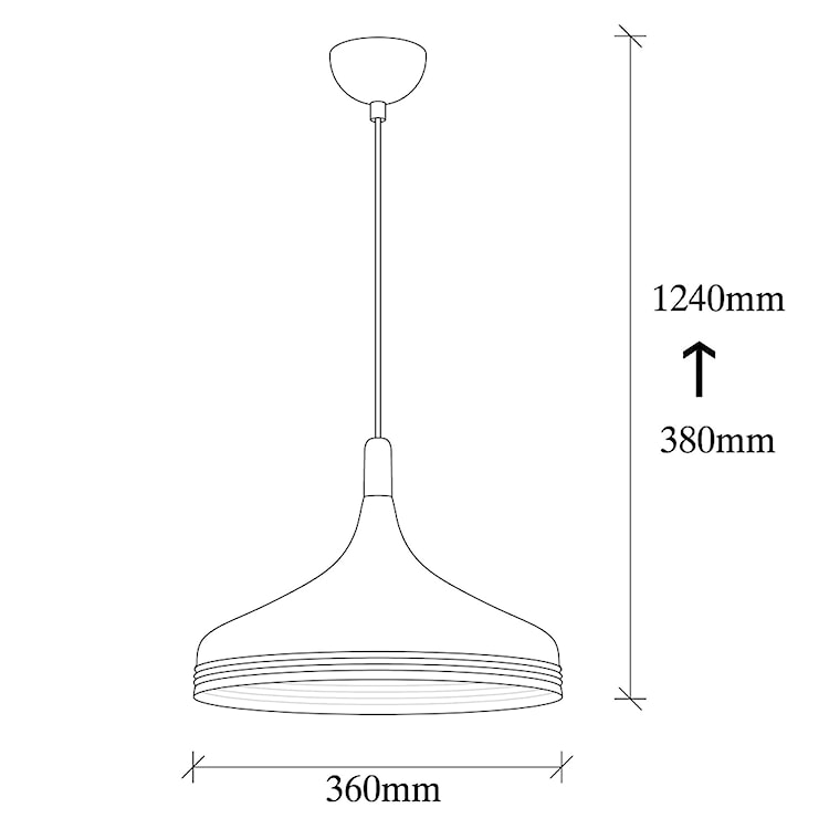 Lampa sufitowa Ardulace średnica 36 cm czarna/złota  - zdjęcie 5