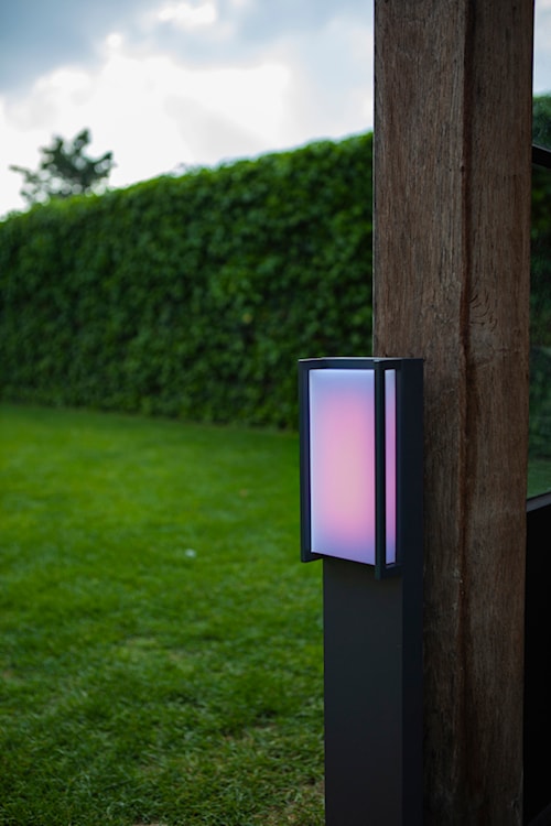 Lampa ogrodowa Qubo LED antracytowa  - zdjęcie 4