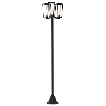 Lampa ogrodowa Pine x3 czarna