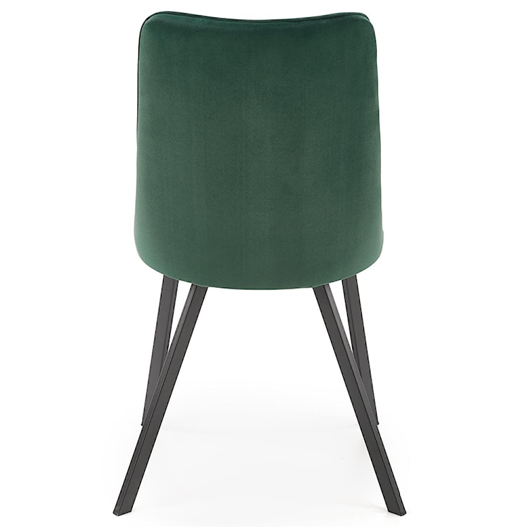 Krzesło tapicerowane Dreasies zielone  - zdjęcie 5