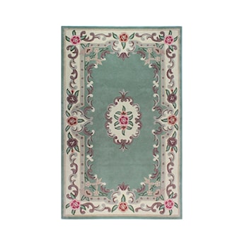 Dywan wełniany Aubusson zielony Prostokątny/150x240