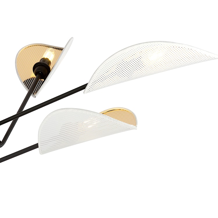Lampa sufitowa Shintor x6 biało-złota  - zdjęcie 6