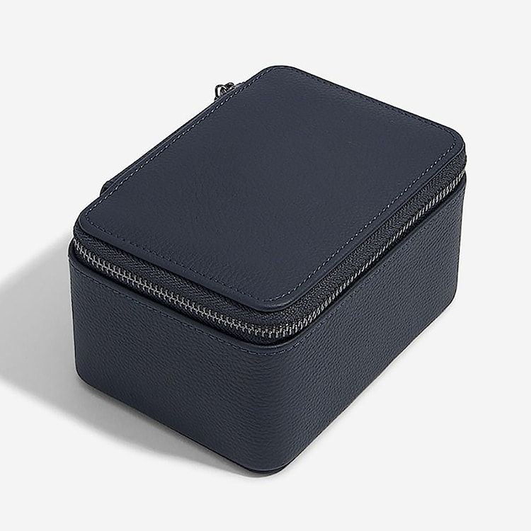 Organizer na biżuterię Pebble Large Travel Watch Box granatowy  - zdjęcie 2