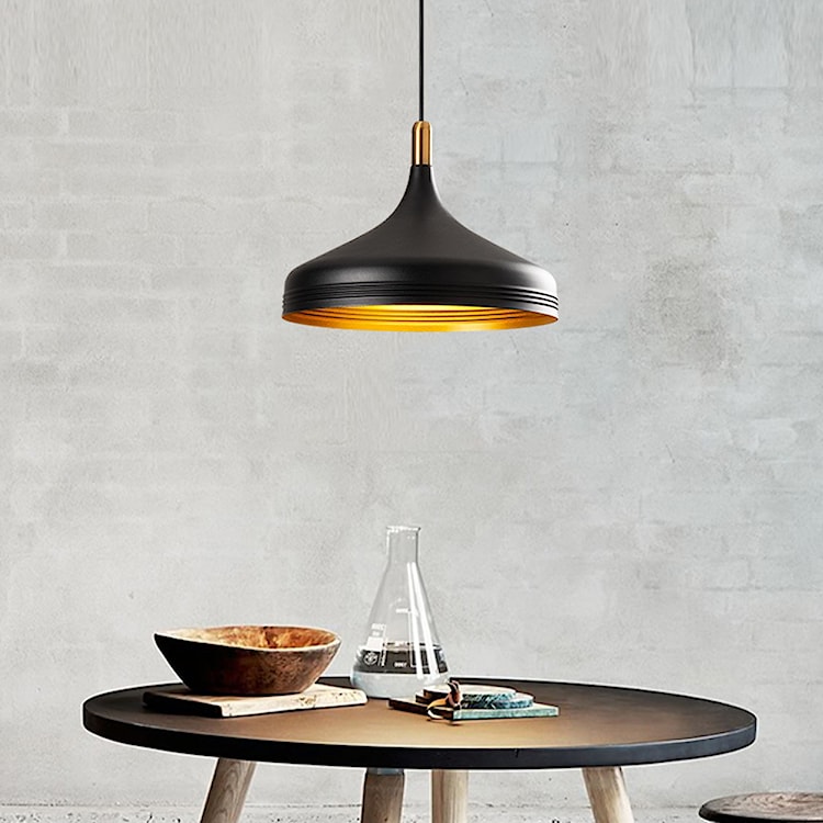 Lampa sufitowa Ardulace średnica 36 cm czarna/złota  - zdjęcie 3