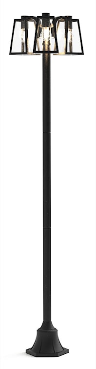 Lampa ogrodowa Fia x3 186 cm czarna 