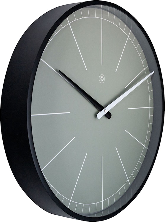 Zegar ścienny Gray 40 cm szary  - zdjęcie 3