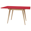Stół rozkładany Envelope 65-130x90 cm czerwony  - zdjęcie 2