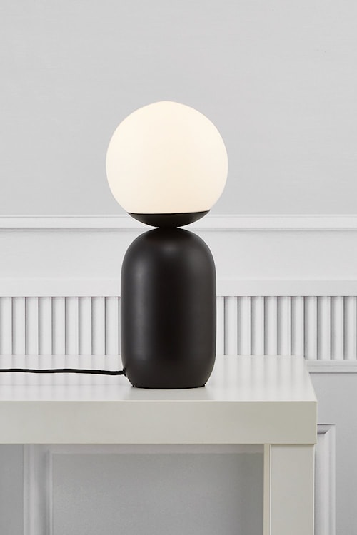 Lampa stołowa Notti czarna  - zdjęcie 2