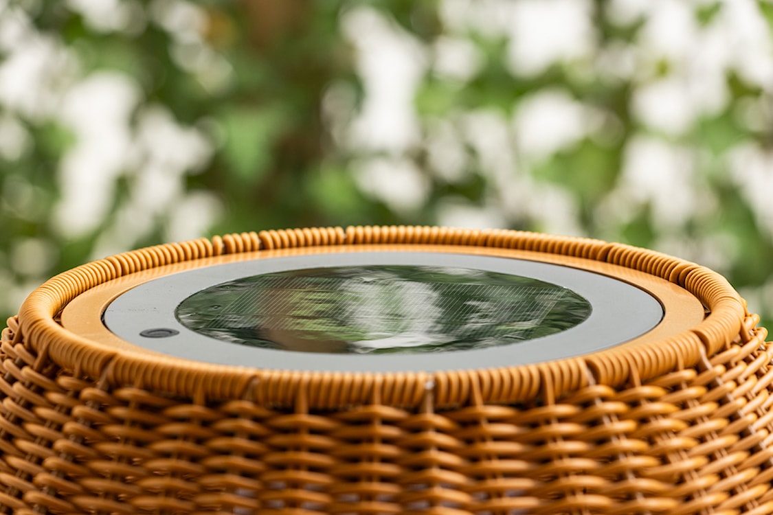 Lampa ogrodowa Mabis LED 150 cm brązowa  - zdjęcie 5