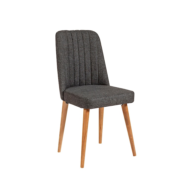 Stół z krzesłami Elioused x5 sosna/antracyt  - zdjęcie 13