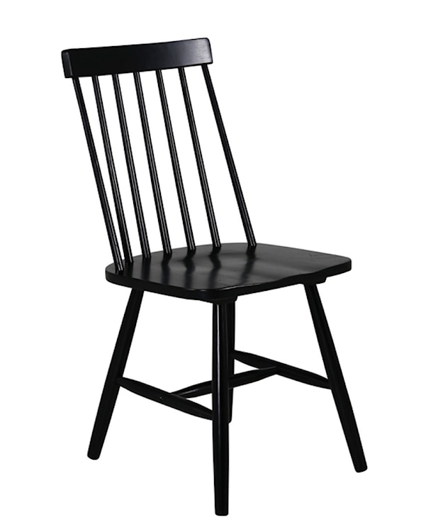 Krzesło drewniane Mowelly czarne