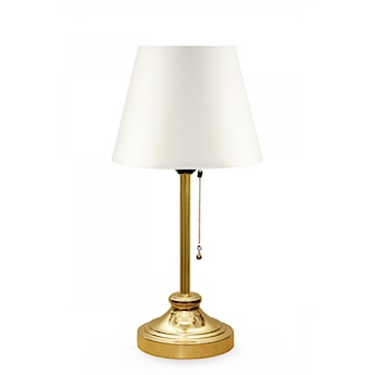 Lampka na biurko Rebrect kremowo/złota