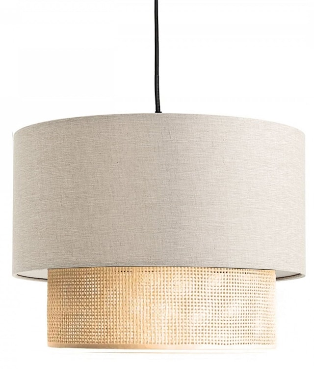 Lampa wisząca Fiestvier średnica 30 cm kremowa  - zdjęcie 2